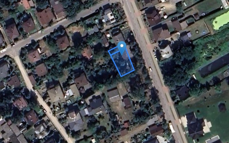 Dom w miejscowości Skierniewice, Świętego Maksymiliana Kolbe 18 (łódzkie). Działki numer: 156, 157. Domy. Świętego Maksymiliana Kolbe 18, 96-100, Skierniewice, (woj. łódzkie)