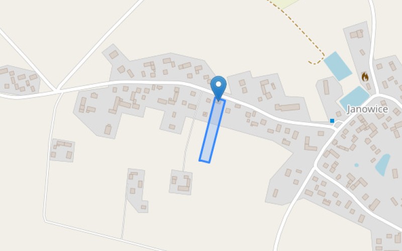 Dom w miejscowości Janowice, Janowice 29 (świętokrzyskie). Działka numer: 320. Domy. Janowice 29, 27-600, Janowice, (woj. świętokrzyskie)