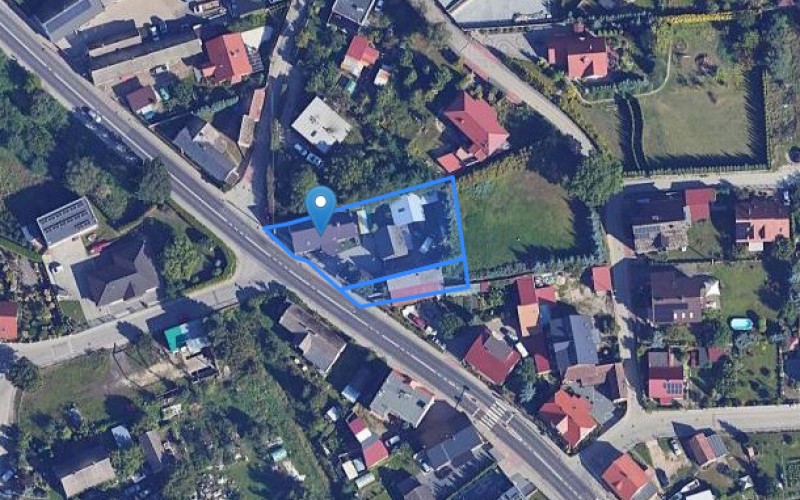 Dom w miejscowości Zielona Góra, Przylep-Solidarności 45 (lubuskie). Działki numer: 502/1, 502/4. Domy. Przylep-Solidarności 45, 65-001, Zielona Góra, (woj. lubuskie)