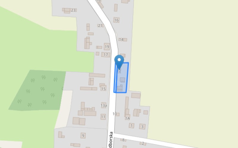 Dom w miejscowości Oleszno, Przedborska 12 (świętokrzyskie). Działki numer: 531, 1432/2, 1432/1. Domy. Przedborska 12, 29-105, Oleszno, (woj. świętokrzyskie)