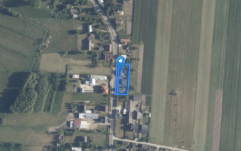 Dom w miejscowości Oleszno, Przedborska 12 (świętokrzyskie). Działki numer: 531, 1432/2, 1432/1. Domy. Przedborska 12, 29-105, Oleszno, (woj. świętokrzyskie)