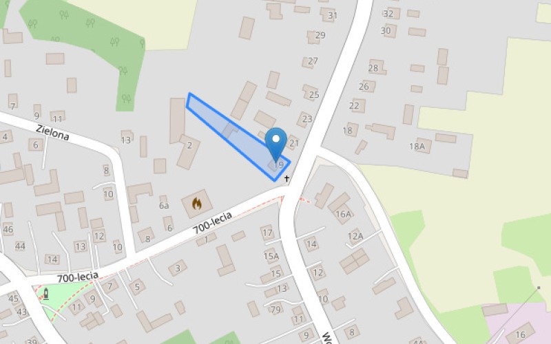 Dom w miejscowości Grabowiec, Wojsławska 19 (lubelskie). Działka numer: 1743. Domy. Wojsławska 19, 22-425, Grabowiec, (woj. lubelskie)