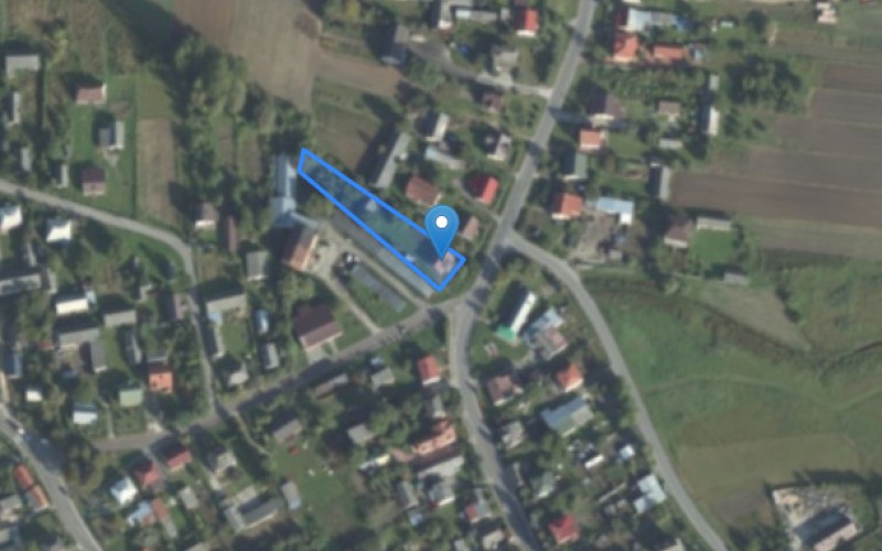 Dom w miejscowości Grabowiec, Wojsławska 19 (lubelskie). Działka numer: 1743. Domy. Wojsławska 19, 22-425, Grabowiec, (woj. lubelskie)