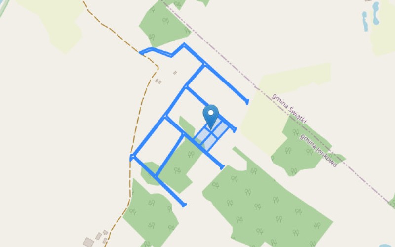 Grunt w miejscowości Stare Kawkowo, Stare Kawkowo (warmińsko-mazurskie). Działki numer: 9/39, 9/49, 9/48, 9/38, 9/76. Działki i grunty. Stare Kawkowo, 11-042, Stare Kawkowo, (woj. warmińsko-mazurskie)