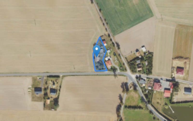 Dom w miejscowości Orle, Orle 39 (kujawsko-pomorskie). Działka numer: 75/10. Domy. Orle 39, 86-330, Orle, (woj. kujawsko-pomorskie)