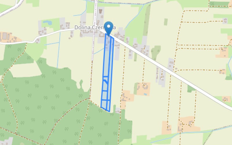 Dom w miejscowości Dolina Czernicka, Dolina Czernicka 29 (łódzkie). Działki numer: 182, 183, 184, 181/1, 187/4, 185, 190/1. Domy. Dolina Czernicka 29, 98-320, Dolina Czernicka, (woj. łódzkie)