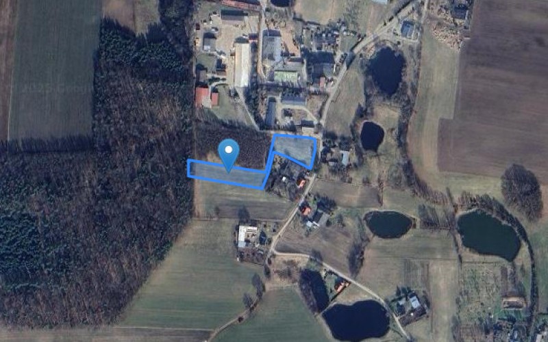 Grunt w miejscowości Radusz, Radusz (pomorskie). Działka numer: 190/9. Działki i grunty. Radusz, 77-140, Radusz, (woj. pomorskie)