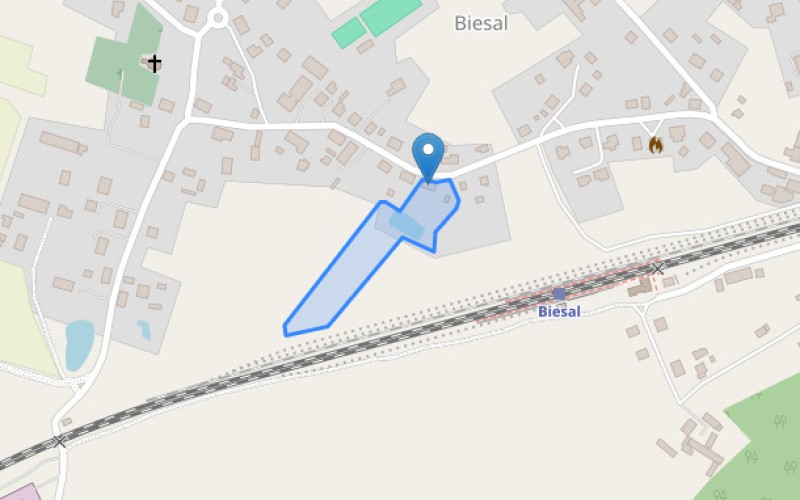 Dom w miejscowości Biesal, Biesal (warmińsko-mazurskie). Działka numer: 64. Domy. Biesal, 11-036, Biesal, (woj. warmińsko-mazurskie)