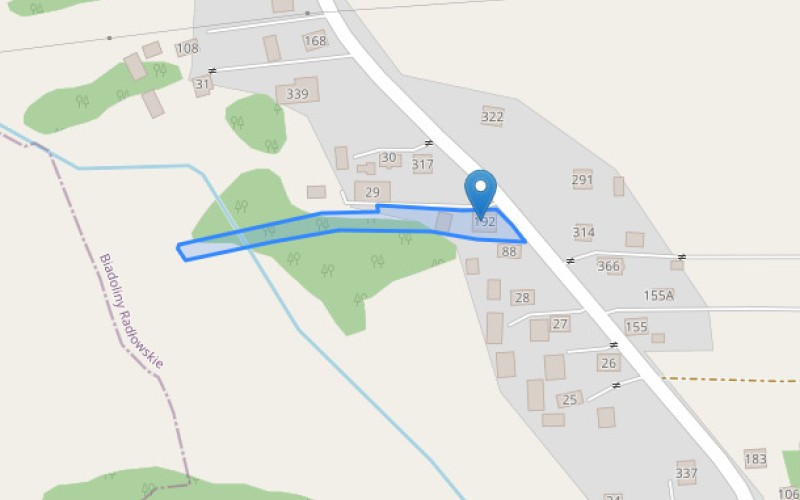 Dom w miejscowości Biadoliny Radłowskie, Biadoliny Radłowskie (małopolskie). Działka numer: 1063. Domy. Biadoliny Radłowskie, 32-828, Biadoliny Radłowskie, (woj. małopolskie)