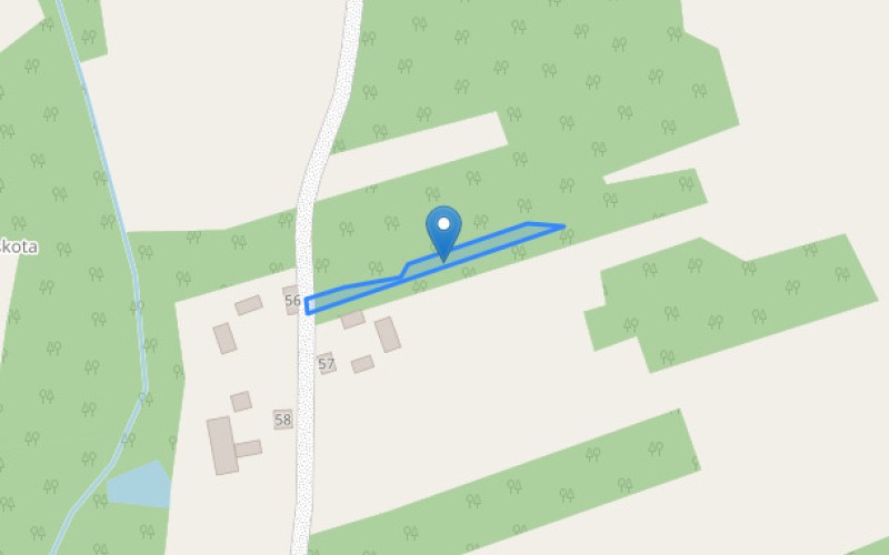 Grunt w miejscowości Jasionna, Jasionna (łódzkie). Działka numer: 287. Działki i grunty. Jasionna, 98-235, Jasionna, (woj. łódzkie)