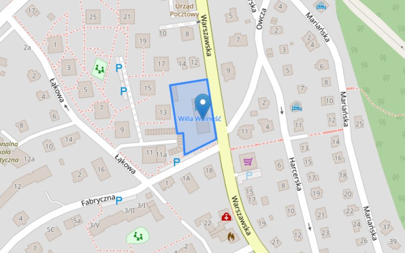 Nieruchomość komercyjna w miejscowości Polanica-Zdrój, Warszawska 16 (dolnośląskie). Nieruchomości komercyjne. Warszawska 16, 57-320, Polanica-Zdrój, (woj. dolnośląskie)