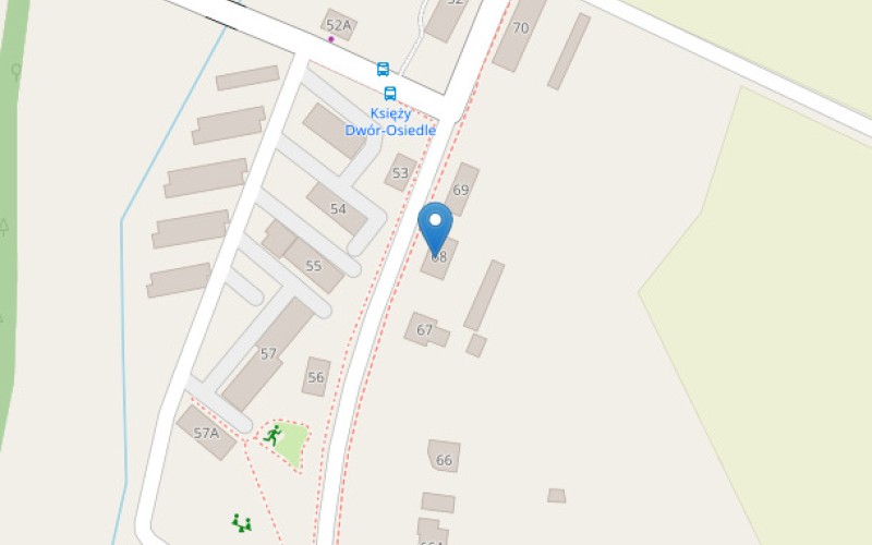 Mieszkanie w miejscowości Księży Dwór, Księży Dwór 68/3 (warmińsko-mazurskie). Mieszkania. Księży Dwór 68/3, 13-200, Księży Dwór, (woj. warmińsko-mazurskie)