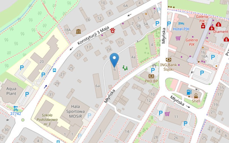 Mieszkanie w miejscowości Mikołów, Młyńska 6/32 (śląskie). Mieszkania. Młyńska 6/32, 43-190, Mikołów, (woj. śląskie)