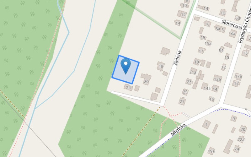 Grunt w miejscowości Żarki, Żarki (śląskie). Działka numer: 2544/22. Działki i grunty. Żarki, 42-310, Żarki, (woj. śląskie)