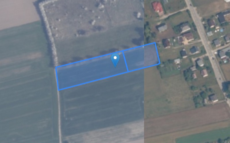 Grunt w miejscowości Łebcz, Łebcz (pomorskie). Działki numer: 116, 446. Działki i grunty. Łebcz, 84-100, Łebcz, (woj. pomorskie)