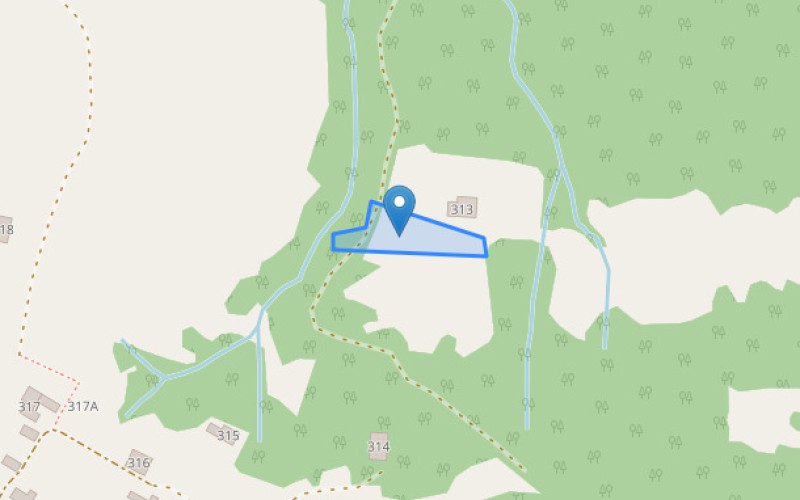 Grunt w miejscowości Glinka, Glinka (śląskie). Działka numer: 16317/3. Działki i grunty. Glinka, 34-371, Glinka, (woj. śląskie)