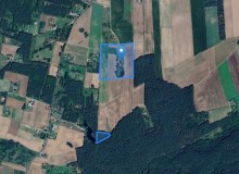 Dom w miejscowości Tereszewo, Tereszewo 53 (warmińsko-mazurskie). Działki numer: 521/1, 521/7. Tereszewo 53, 13-306, Tereszewo, (woj. warmińsko-mazurskie)