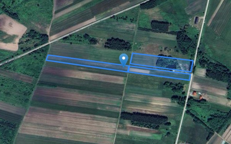 Grunt w miejscowości Piasek Mały, Piasek Mały (świętokrzyskie). Działki numer: 76/1, 77, 78. Działki i grunty. Piasek Mały, 28-133, Piasek Mały, (woj. świętokrzyskie)