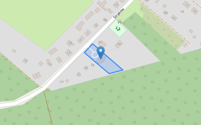 Dom w miejscowości Zendek, Strąków 2F (śląskie). Działka numer: 1120/13. Domy. Strąków 2F, 42-625, Zendek, (woj. śląskie)