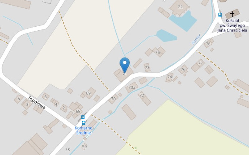 Nieruchomość komercyjna w miejscowości Komarno, Komarno 71/1 (dolnośląskie). Nieruchomości komercyjne. Komarno 71/1, , Komarno, (woj. dolnośląskie)