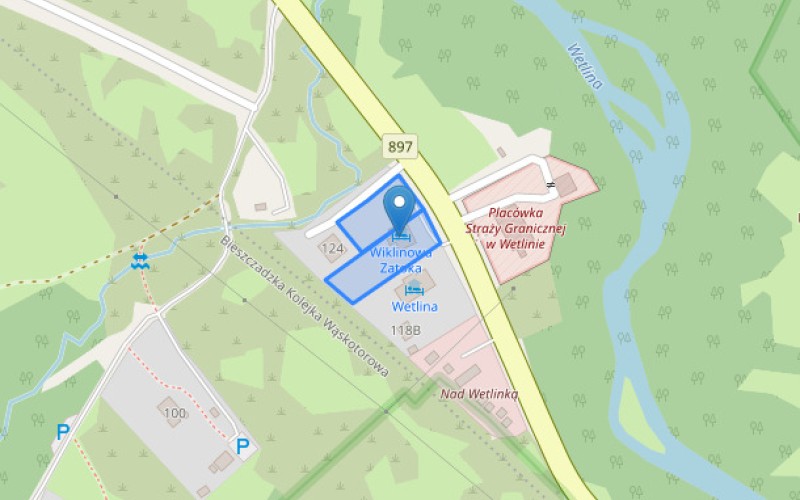 Dom w miejscowości Wetlina, Wetlina (podkarpackie). Działki numer: 403/1, 403/3. Domy. Wetlina, 38-608, Wetlina, (woj. podkarpackie)