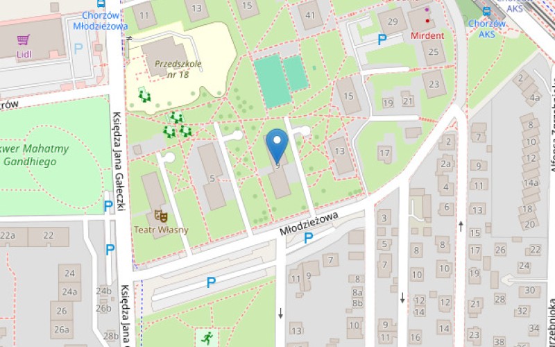 Mieszkanie w miejscowości Chorzów, Młodzieżowa 9/35 (śląskie). Mieszkania. Młodzieżowa 9/35, 41-516, Chorzów, (woj. śląskie)