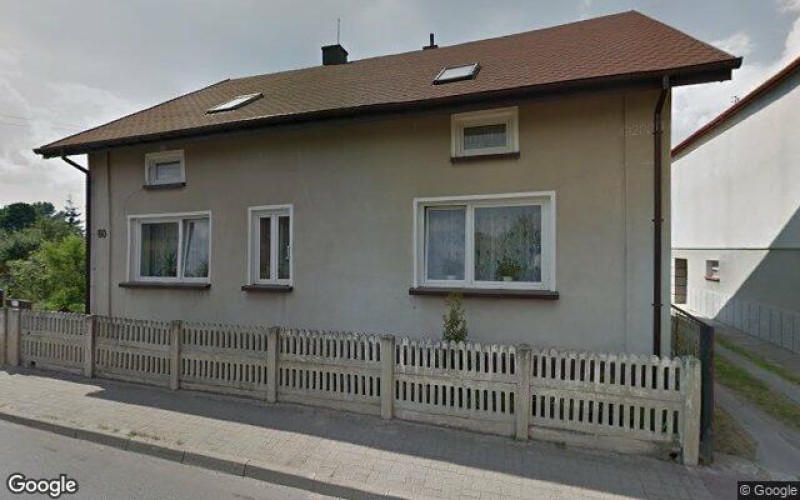 Dom w miejscowości Myszków, Ludwika Waryńskiego 60 (śląskie). Działki numer: 741/2, 717. Domy. Ludwika Waryńskiego 60, 42-300, Myszków, (woj. śląskie)