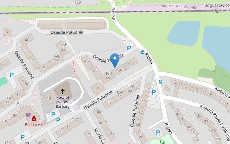 Mieszkanie w miejscowości Rybnik, Osiedle Południe 49A/7 (śląskie). Mieszkania. Osiedle Południe 49A/7, 44-253, Rybnik, (woj. śląskie)