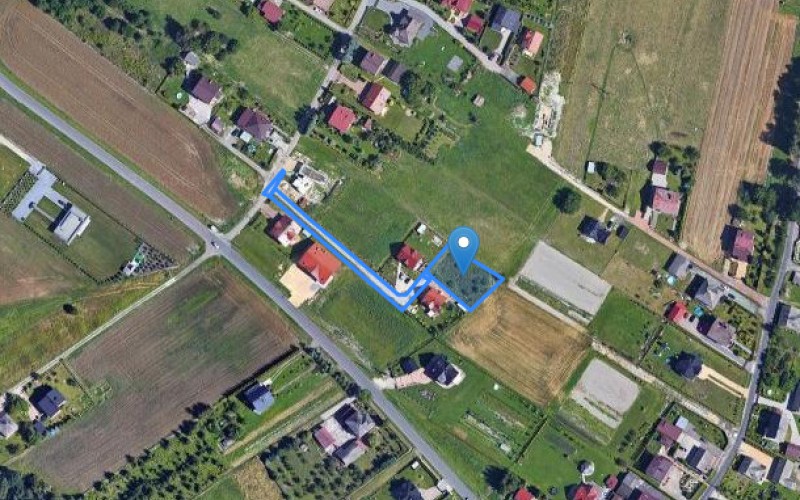 Grunt w miejscowości Zaborze, Węgielnik (małopolskie). Działki numer: 272/13, 272/31, 273/7, 273/8. Działki i grunty. Węgielnik, 32-600, Zaborze, (woj. małopolskie)