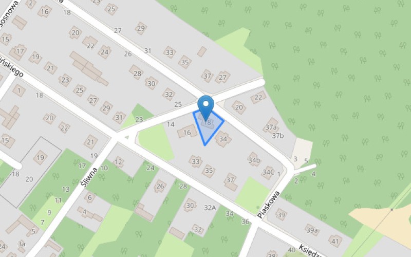 Dom w miejscowości Stężyca, Śliwna 16 (lubelskie). Działka numer: 5253. Domy. Śliwna 16, 08-540, Stężyca, (woj. lubelskie)