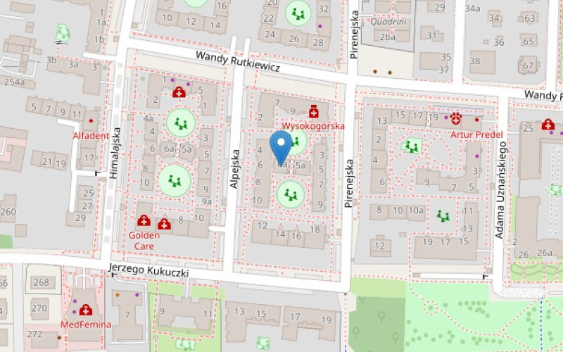 Mieszkanie w miejscowości Wrocław, Alpejska 6A/3 (dolnośląskie). Mieszkania. Alpejska 6A/3, 50-573, Wrocław, (woj. dolnośląskie)