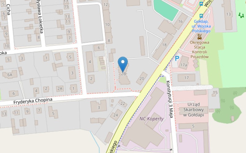 Mieszkanie w miejscowości Gołdap, Fryderyka Chopina 2B/13 (warmińsko-mazurskie). Mieszkania. Fryderyka Chopina 2B/13, 19-500, Gołdap, (woj. warmińsko-mazurskie)