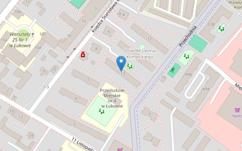 Mieszkanie w miejscowości Łuków, Klimeckiego 13/31 (lubelskie). Mieszkania. Klimeckiego 13/31, 21-400, Łuków, (woj. lubelskie)