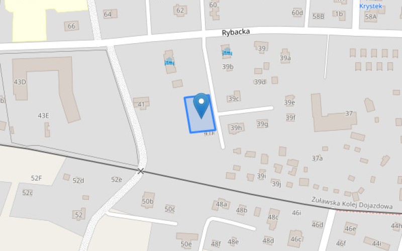 Grunt w miejscowości Jantar, Rybacka (pomorskie). Działka numer: 165/13. Działki i grunty. Rybacka, 82-103, Jantar, (woj. pomorskie)