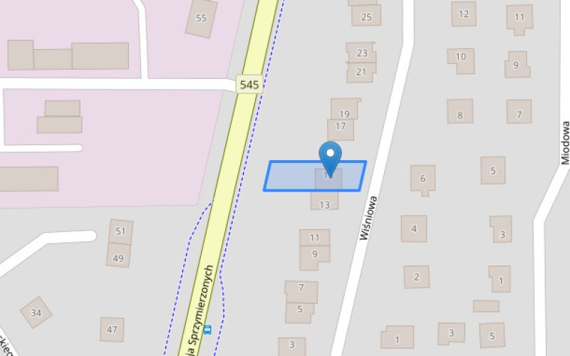 Dom w miejscowości Nidzica, Wiśniowa 15 (warmińsko-mazurskie). Działka numer: 266. Domy. Wiśniowa 15, 13-100, Nidzica, (woj. warmińsko-mazurskie)