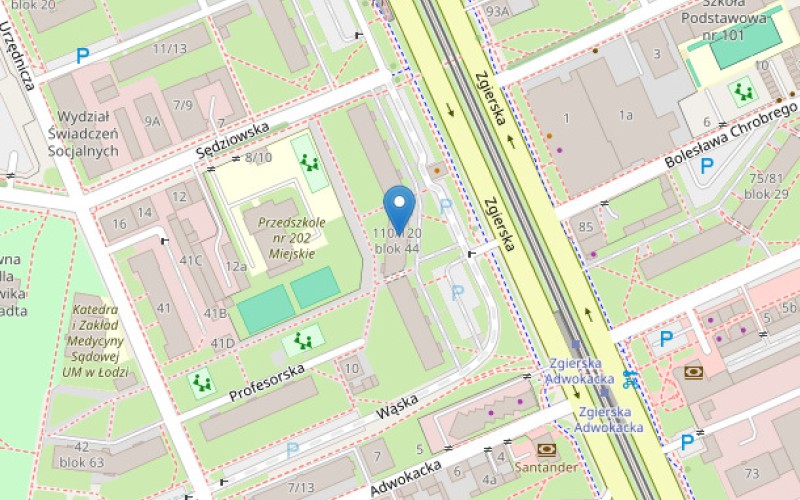 Mieszkanie w miejscowości Łódź, Zgierska 110/120/38 (łódzkie). Mieszkania. Zgierska 110/120/38, 91-305, Łódź, (woj. łódzkie)