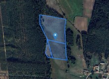 Grunt w miejscowości Lisy, Lisy (warmińsko-mazurskie). Działki numer: 55, 56, 50/1. Lisy, 12-230, Lisy, (woj. warmińsko-mazurskie)