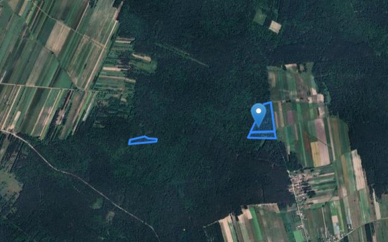 Grunt w miejscowości Brogowa, Brogowa (mazowieckie). Działki numer: 1449, 1450, 1203. Działki i grunty. Brogowa, 26-411, Brogowa, (woj. mazowieckie)