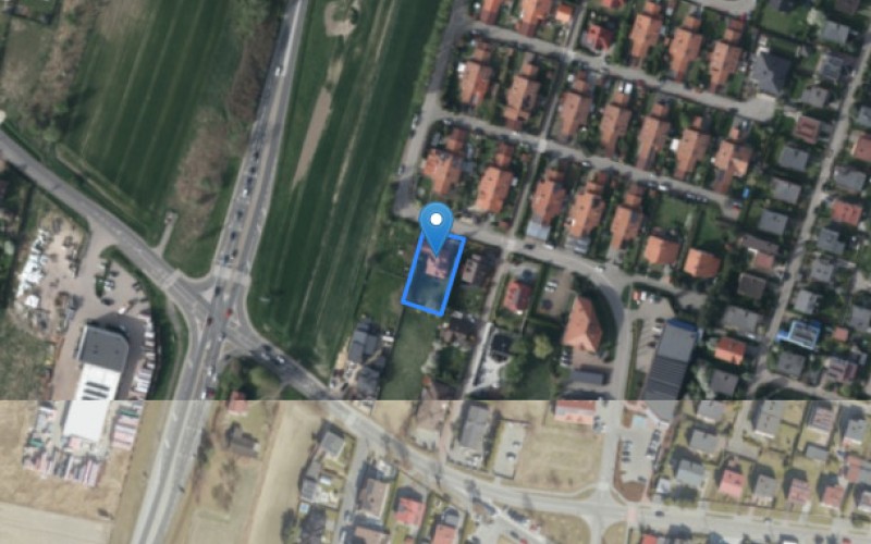 Dom w miejscowości Żory, Zbigniewa Herberta 9 (śląskie). Działka numer: 3690/93. Domy. Zbigniewa Herberta 9, 44-240, Żory, (woj. śląskie)