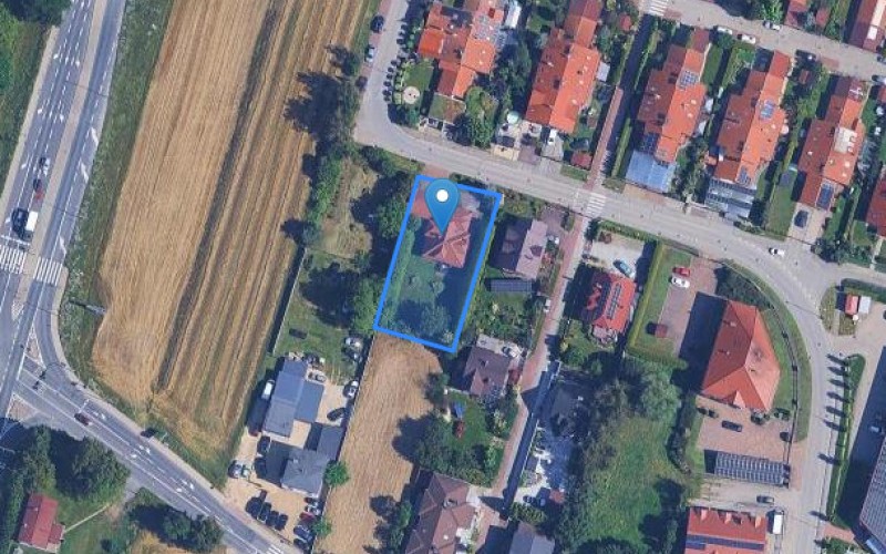 Dom w miejscowości Żory, Zbigniewa Herberta 9 (śląskie). Działka numer: 3690/93. Domy. Zbigniewa Herberta 9, 44-240, Żory, (woj. śląskie)