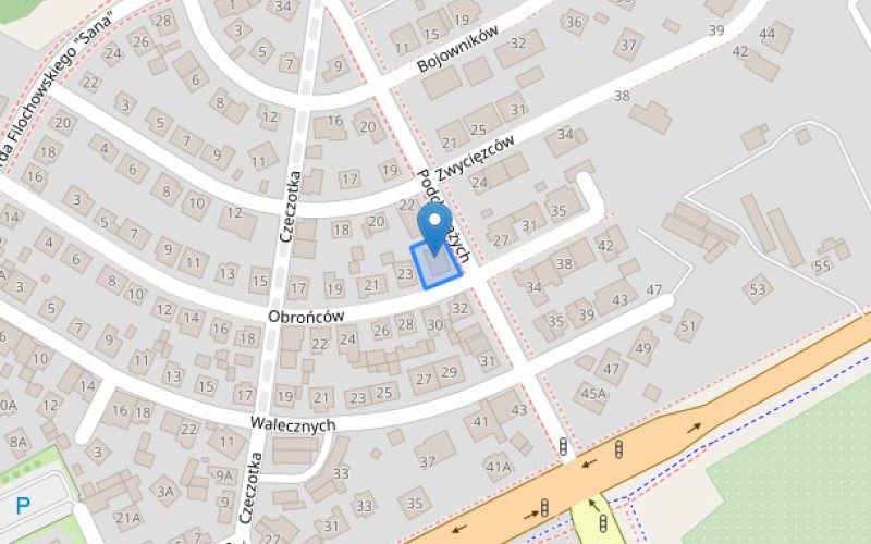 Dom w miejscowości Ostrołęka, Obrońców 25 (mazowieckie). Działka numer: 20193. Domy. Obrońców 25, 07-410, Ostrołęka, (woj. mazowieckie)