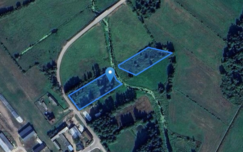 Grunt w miejscowości Rydzewo-Pieniążek, Rydzewo-Pieniążek (podlaskie). Działki numer: 25/4, 26. Działki i grunty. Rydzewo-Pieniążek, 19-213, Rydzewo-Pieniążek, (woj. podlaskie)