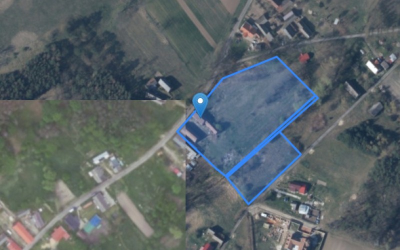 Dom w miejscowości Gola, Gola (lubuskie). Działki numer: 3/3, 3/1, 3/2. Domy. Gola, 66-615, Gola, (woj. lubuskie)