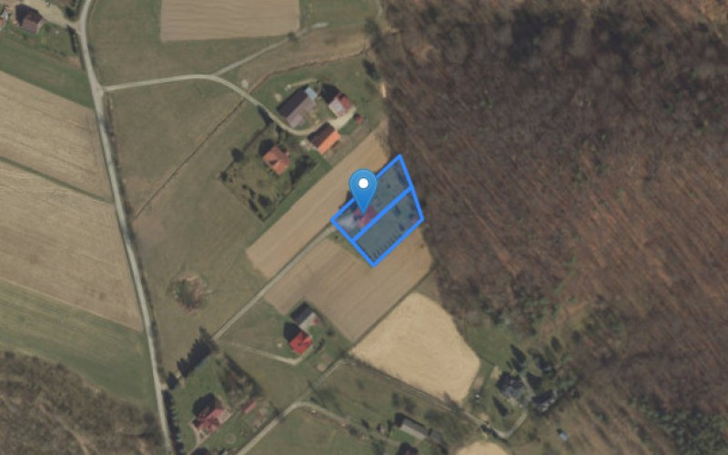 Dom w miejscowości Sobolów, Sobolów 245 (małopolskie). Działki numer: 404/7, 404/8. Domy. Sobolów 245, 32-742, Sobolów, (woj. małopolskie)