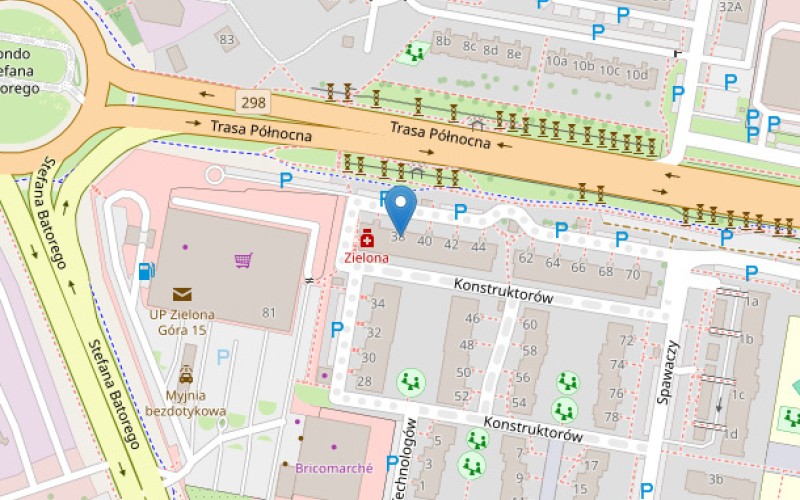 Mieszkanie w miejscowości Zielona Góra, Konstruktorów 38/1 (lubuskie). Mieszkania. Konstruktorów 38/1, 65-138, Zielona Góra, (woj. lubuskie)