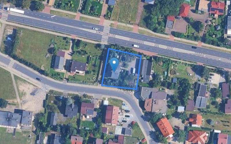 Dom w miejscowości Konin, Poznańska 75A (wielkopolskie). Działka numer: 595/4. Domy. Poznańska 75A, 62-510, Konin, (woj. wielkopolskie)