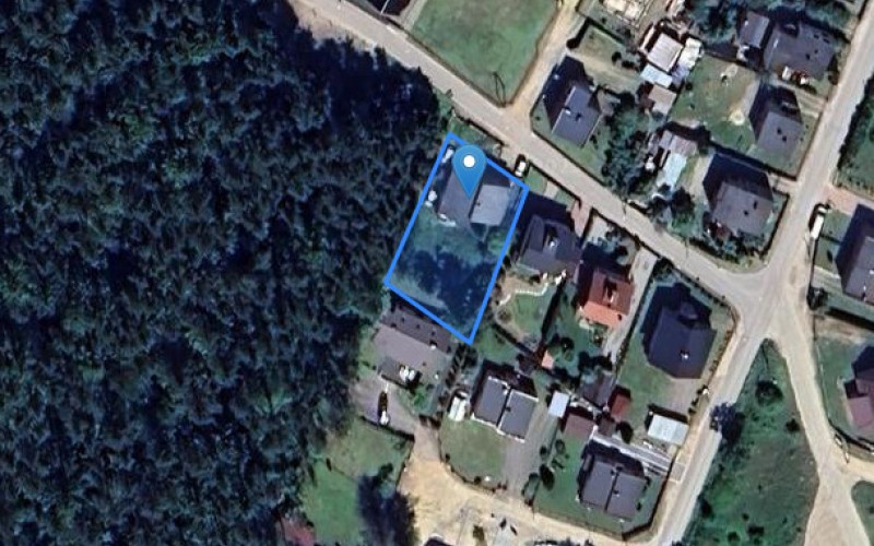 Dom w miejscowości Leśniewo, Leśna 20 (pomorskie). Działka numer: 505. Domy. Leśna 20, 84-106, Leśniewo, (woj. pomorskie)