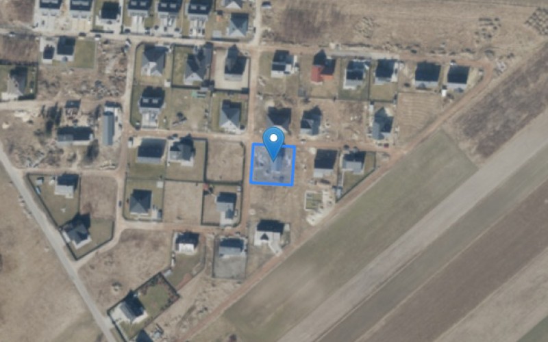 Dom w miejscowości Łódź, Tadeusza Gajcego 123W (łódzkie). Działka numer: 5/21. Domy. Tadeusza Gajcego 123W, 92-610, Łódź, (woj. łódzkie)