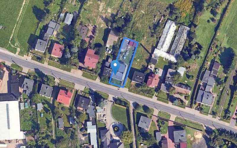 Dom w miejscowości Pabianice, 20 Stycznia 118 (łódzkie). Działka numer: 32/3. Domy. 20 Stycznia 118, 95-200, Pabianice, (woj. łódzkie)