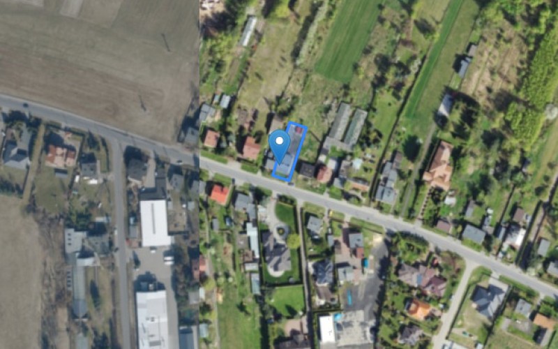 Dom w miejscowości Pabianice, 20 Stycznia 118 (łódzkie). Działka numer: 32/3. Domy. 20 Stycznia 118, 95-200, Pabianice, (woj. łódzkie)